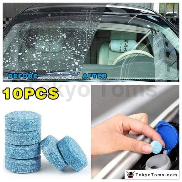 10PCS Wiper Auto Window Cleaning Tablet 