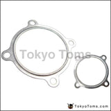 10Pcs/lot 3 4 Bolt Turbo - Downpipe Iron Material Gasket Fits Gt30 Gt35 Turbochargers Parts