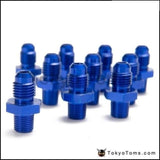 10Pcs/lot An -4 An4 Flare To 1/8 Npt Straight Male Oil Cooler Fuel Hose Fitting Adapter An4-1/8Npt