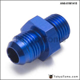 10Pcs/lot An6 -M14*1.5 Straight Male Oil Cooler Fuel Hose Fitting Adapter An6-01M1415