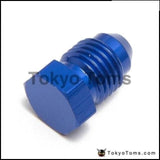 10Pcs/lot Oil Cooler Fitting Blue H Q An4-One Cooler
