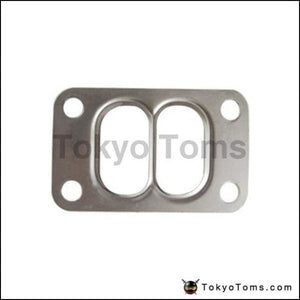 10Pcs/lot T3 T34 T35 T38 Twin Entry Divided Turbo Manifold Turbine Inlet Gasket 304 Stainless Steel