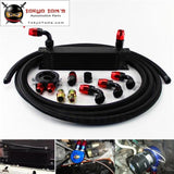 13 Row 248Mm An10 Universal Engine Oil Cooler British Type+M20Xp1.5 / 3/4 X 16 Filter Relocation+3M