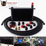 13 Row 262Mm An10 Universal Engine Oil Cooler Trust Type+M20Xp1.5 / 3/4 X 16 Filter Relocation+3M