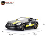 1:32 Alloy Benz Amg Gt Gtr Pull Back Diecast Car Model With Sound Light Miniauto Toy Vehicles Toys