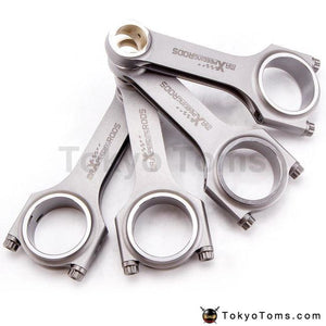 138 Mm H-Beam Conrods Connecting Rod For Honda Acura Integra B18C1 B18C5 Arp 2000 Bolts 4340 Forged