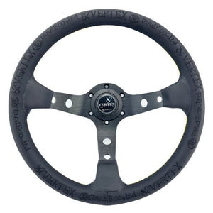 13" 320mm VX "King" Style Black Steering Wheel [TokyoToms.com]