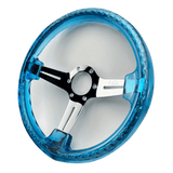 13" 330mm Blue Twister Steering Wheel [TokyoToms.com]