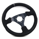 13" 330mm Racing Suede Steering Wheel [TokyoToms.com]