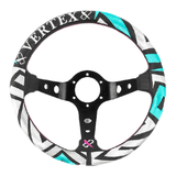 13" 330mm VX LABYRINTH Style Steering Wheel [TokyoToms.com]