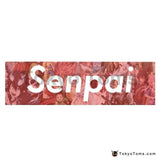 13cm x3.8cm For Senpai  Anime Sticker (Lcai-1702)
