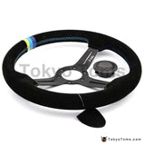 14" 340mm Gredy Suede Style Steering Wheel [TokyoToms.com]