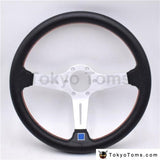 14" 350mm ND Style Lightweight Aluminum Drift Sport Steering Wheel [TokyoToms.com]
