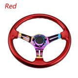 14" 350mm Neo Steering Wheel - Red [TokyoToms.com]