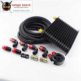 15 Row 262Mm An10 Universal Engine Oil Cooler Trust Type+M20Xp1.5 / 3/4 X 16 Filter Relocation+3M