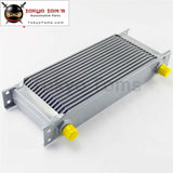 16 Row 8An Universal Engine Transmission Oil Cooler 3/4Unf16 An-8 Black/silver