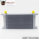 19 Row 8An Universal Engine Transmission Oil Cooler 3/4Unf16 An-8 Silver