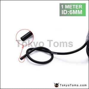 1Meter 6Mm High Performance Silicone Vacuum Hose Black For Bmw Mini Cooper S R53 Kit 2001-2006