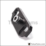 1Pc Black Turbo Fuel Rail Delivery Regulator Adapter For Sard Fit Nissan/toyota Systems