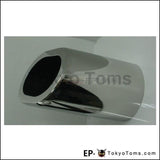 1Pc Chrome Stainless Steel Exhaust Muffler Tip For Bmw 10-13 X1 Sdrive 18I E84
