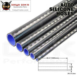 1Pcsx 2.16 / 55Mm Id 1M Straight Silicone Coolant Intercooler Piping Hose Pipe Tube Length=1000Mm /1