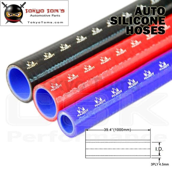 1Pcsx 2.5 / 63Mm Id 1M Straight Silicone Coolant Intercooler Piping Hose Pipe Tube Length=1000Mm /1