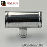 2.25 57Mm Od Aluminium Bov T-Piece Pipe Hose 3 Way Connector Joiner Spout 25Mm Aluminum Piping