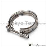2.25 Exhaust Stainless Universal V-Band Clamp And Flange Kit V Band Turbo Parts