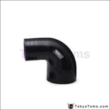 2.5-3 63Mm-76Mm 4-Ply Silicone 90 Degree Elbow Reducer Hose Black For Bmw E39 Android
