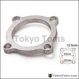 2.5 4 Bolt Turbo Exhaust Downpipe Flange For T3 50Ar T3/t4 Gt35 7252 Parts