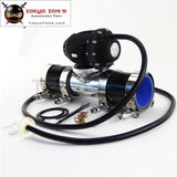 2.5 63.5Mm Flange Pipe + Silicone Hose Clamps Kit +Sqv Blow Off Valve Bov Iv 4 Blue / Black Red