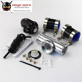 2.5 63.5Mm Flange Pipe + Silicone Hose Clamps Kit +Sqv Blow Off Valve Bov Iv 4 Blue / Black Red