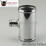 2.5" 63mm Od Aluminium Bov T-Piece Pipe Hose 3 Way Connector Joiner Spout 25mm Od