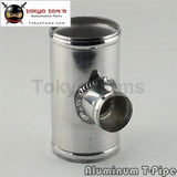 2.5 63Mm Od Aluminium Bov T-Piece Pipe Hose 3 Way Connector Joiner Spout 35Mm Aluminum Piping