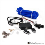 2.5 63Mm Open Style Vacuum Exhaust Cutout Valve With Wireless Remote Controller Set