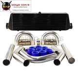 2.5 Aluminum Piping Hose Clamps+ High Performance Front Mount Intercooler 550Mmx180Mmx64Mm Kit