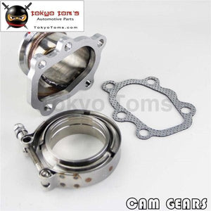 2.5 Inch V Band Clamp Stainless Steel Vband 63.5Mm Turbo Dump Pipe T2 T25 T28
