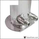 2.5 Liter Alloy Polished Aluminum Swirl Pot An8 In An10 Out Dome Fuel Surge Tank Systems