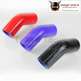 2.5 To Racing Silicone Hose 45 Degree Elbow Coupler Intercooler Turbo Hose 64Mm