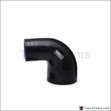 2-2.75 51Mm-70Mm 4-Ply Silicone 90 Degree Elbow Reducer Hose Black For Bmw F20 1 Series