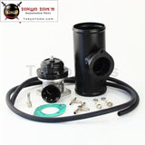 2.75 Alloy Bov Flange Adapter Pipe + Type-S/rs Turbo Charger Blow Off Valve Black / Blue /red