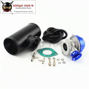 2.75 Alloy Bov Flange Adapter Pipe + Type-S/rs Turbo Charger Blow Off Valve Black / Blue /red