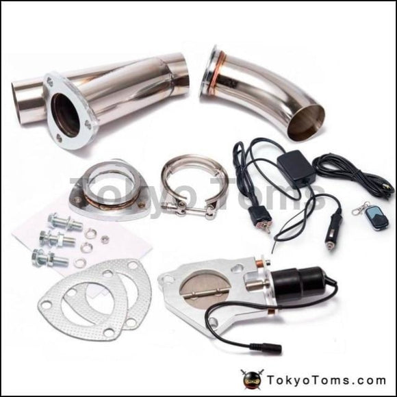 2.75 Elextric Exhaust Dump Cutout Y-Pipe/e-Cut Out W/switch Bypass Valve System Kit + Remote For Bmw