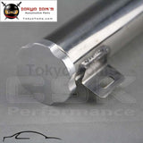2 X 13 Polished Stainless Steel 18 Oz Radiator Overflow Tank Bottle Catch Can