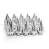 20Pcs Universal Aluminum Extened Tuner Spikes Spear Tip For Wheels Rims Lug Nuts JDM Racing