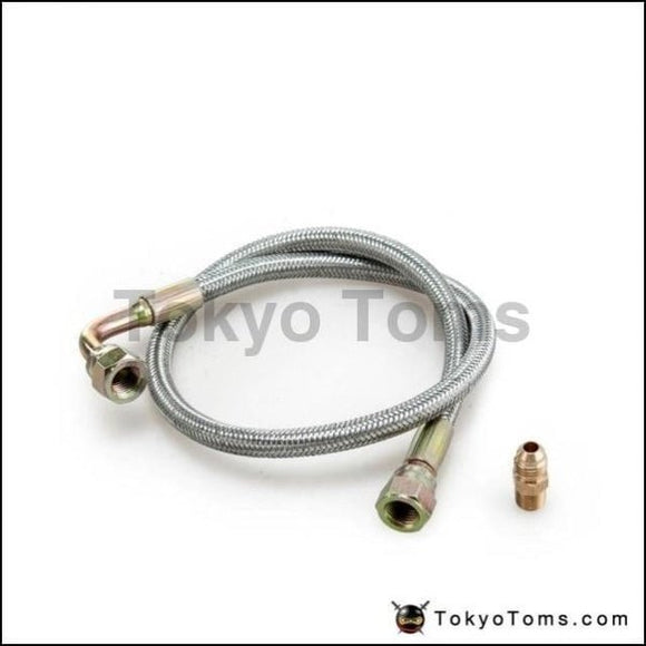 24 Oil Line Kit For T3/t4 Turbo Feed Toyota Nissan Parts