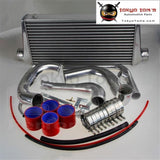 240Sx S13 Sr20Det Upgrade Bolt On Front Mount Intercooler Kit W Piping 89-94 Red