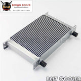 25 Row 8An Universal Engine Transmission Oil Cooler 3/4Unf16 An-8 Silver