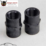 2Pcs Aluminum Female 1/2 Npt Pipe Piping Coupler Anodized Fitting Adapter