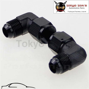 2Pcs Male -10 An To 10 Female 90 Degree Swivel Coupler Union Adapter Fitting